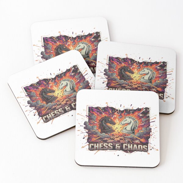 Item preview, Explosive Chess Fury - The Heat of the Game designed and sold by PawnShiftGoods.