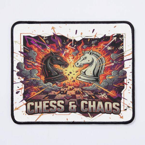 Item preview, Explosive Chess Fury - The Heat of the Game designed and sold by PawnShiftGoods.