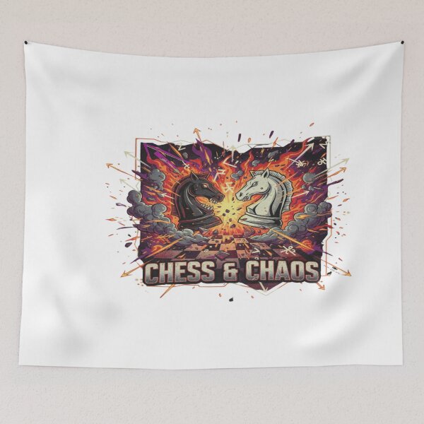 Item preview, Explosive Chess Fury - The Heat of the Game designed and sold by PawnShiftGoods.