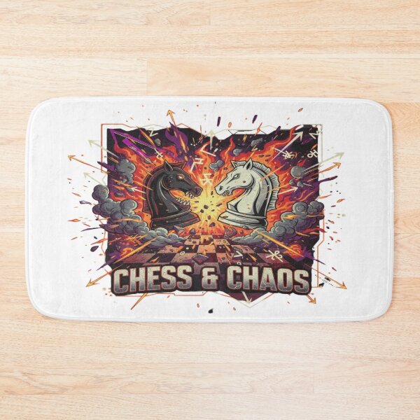 Item preview, Explosive Chess Fury - The Heat of the Game designed and sold by PawnShiftGoods.