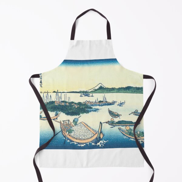 Item preview, Buyō Tsukuda-jima (c. 1831–1833) – Katsushika Hokusai | Tidal Life, Distant Fuji, and the Quiet Industry of the Shore designed and sold by Art Outlaws.