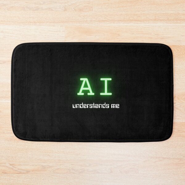 Item preview, AI understands me (Neon Green) designed and sold by ProjectLui.
