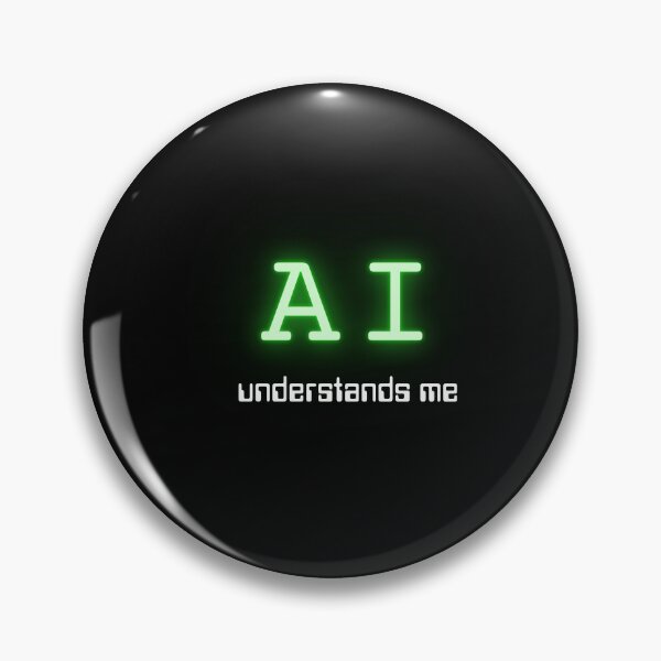 Item preview, AI understands me (Neon Green) designed and sold by ProjectLui.