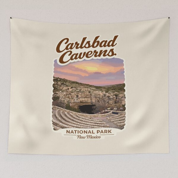 Item preview, Carlsbad Caverns National Park New Mexico Sticker designed and sold by Gideon Emmerich.