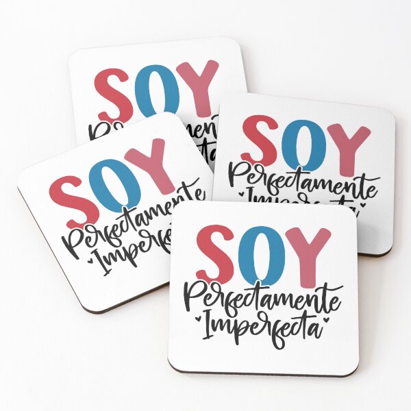 Item preview, Soy Perfectamente Imperfecta – Colorful Self‑Love Latina Motivation Lettering Sticker designed and sold by Suzy Perez Art.