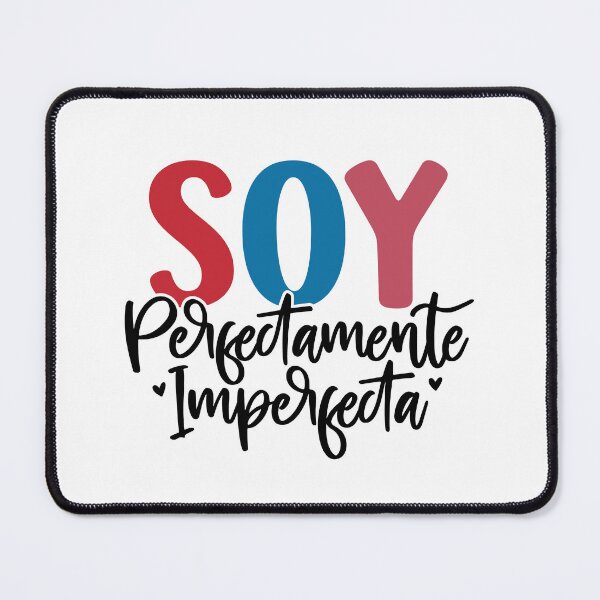 Item preview, Soy Perfectamente Imperfecta – Colorful Self‑Love Latina Motivation Lettering Sticker designed and sold by Suzy Perez Art.
