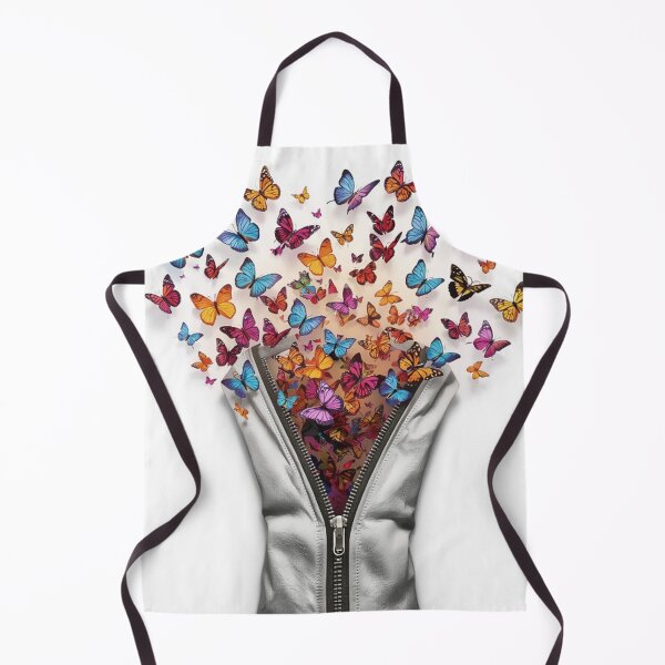 Item preview, Colorful Butterflies Emerging from Zipper designed and sold by Wonderful Designs.