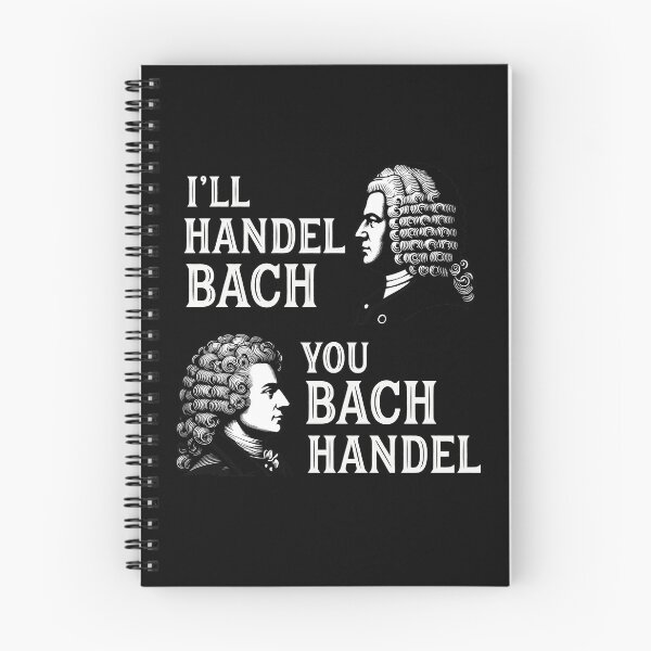 Item preview, Handel Bach Pun Classical Composer Music Lover designed and sold by AntiqueImages.