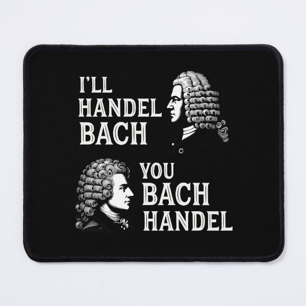 Item preview, Handel Bach Pun Classical Composer Music Lover designed and sold by AntiqueImages.