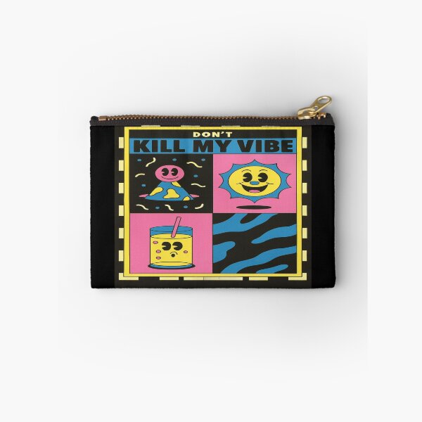 Item preview, Bold Pop Art Poster – Don't Kill My Vibe | Retro Colorful Mood Booster Wall Art for Positive Energy designed and sold by Bright Nest Studio.