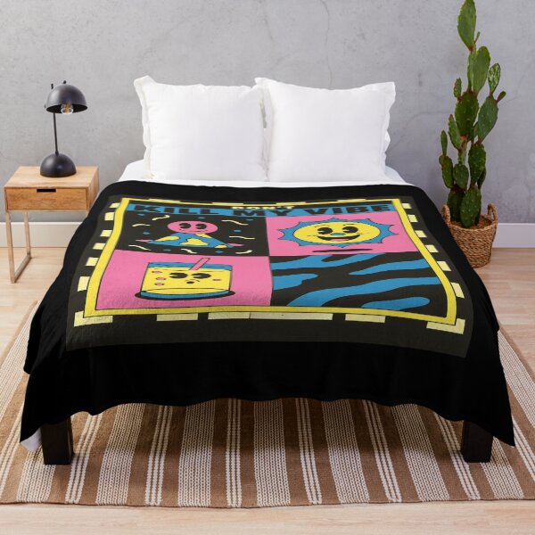 Item preview, Bold Pop Art Poster – Don't Kill My Vibe | Retro Colorful Mood Booster Wall Art for Positive Energy designed and sold by Bright Nest Studio.