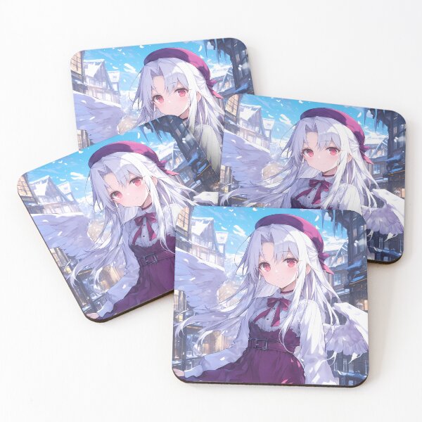 Item preview, Illyasviel Von Einzbern Fate Stay Night Winter Anime Girl Waifu Angel Snow designed and sold by Tokyonomad.