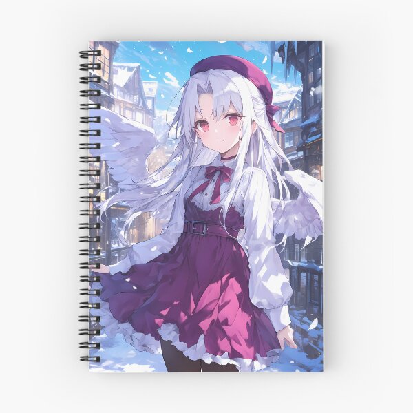 Item preview, Illyasviel Von Einzbern Fate Stay Night Winter Anime Girl Waifu Angel Snow designed and sold by Tokyonomad.