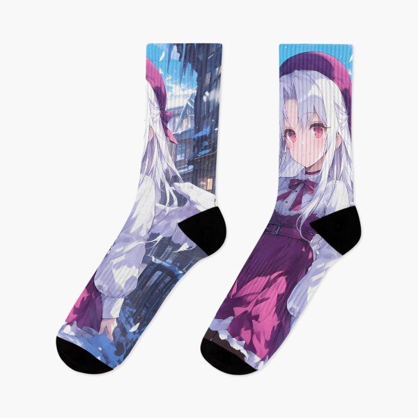 Item preview, Illyasviel Von Einzbern Fate Stay Night Winter Anime Girl Waifu Angel Snow designed and sold by Tokyonomad.