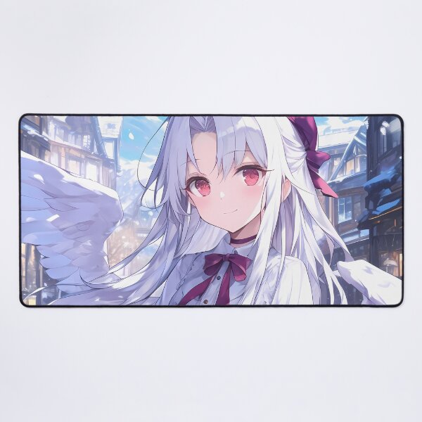Item preview, Illyasviel Von Einzbern Fate Stay Night Winter Anime Girl Waifu Angel Snow designed and sold by Tokyonomad.