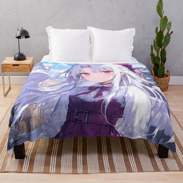 Item preview, Illyasviel Von Einzbern Fate Stay Night Winter Anime Girl Waifu Angel Snow designed and sold by Tokyonomad.