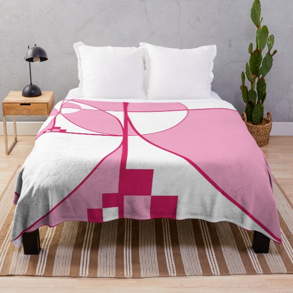 Item preview, Mid Century Modern Lykes in Valentine Pinks designed and sold by RachelSpeir.