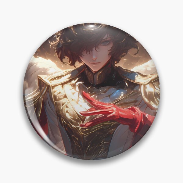 Item preview, Goro Akechi Persona 5 Angelic Anime Warrior Luminous Fantasy Elegance designed and sold by Tokyonomad.