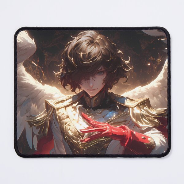 Item preview, Goro Akechi Persona 5 Angelic Anime Warrior Luminous Fantasy Elegance designed and sold by Tokyonomad.