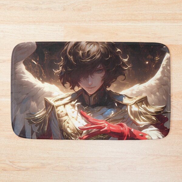 Item preview, Goro Akechi Persona 5 Angelic Anime Warrior Luminous Fantasy Elegance designed and sold by Tokyonomad.