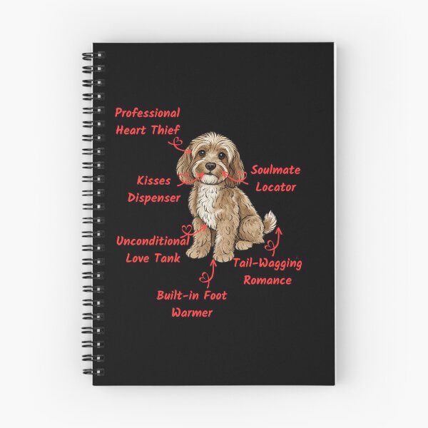 Item preview, Funny Cockapoo Anatomy - Unique Valentine's Day Gift for Dog Moms designed and sold by RNTStudio.