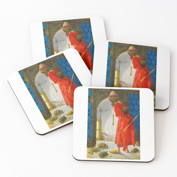 Item preview, Osman Hamdi Bey's *The Turtle Trainer* Kaplumbağa Terbiyecisi designed and sold by sahbender.