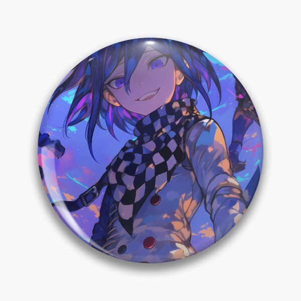 Item preview, Kokichi Ouma Danganronpa Trickster Anime Fantasy Chaos Purple Dream World Energy designed and sold by Tokyonomad.