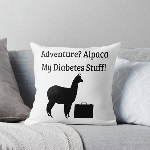 Item preview, Adventure? Alpaca My Diabetes Stuff!  designed and sold by CatGirl101.