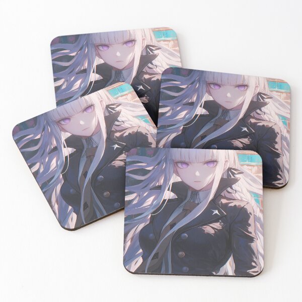 Item preview, Kyoko Kirigiri Danganronpa Mysterious Anime Girl Waifu Silver Urban Detective Aura designed and sold by Tokyonomad.