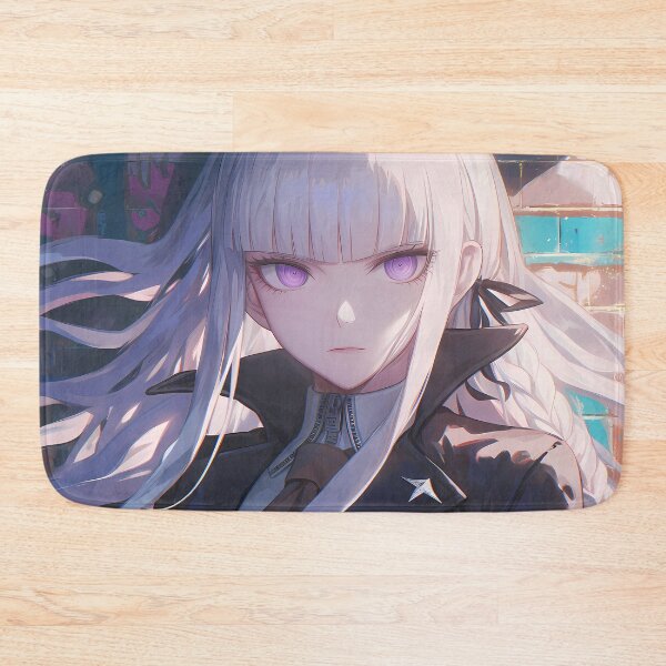 Item preview, Kyoko Kirigiri Danganronpa Mysterious Anime Girl Waifu Silver Urban Detective Aura designed and sold by Tokyonomad.