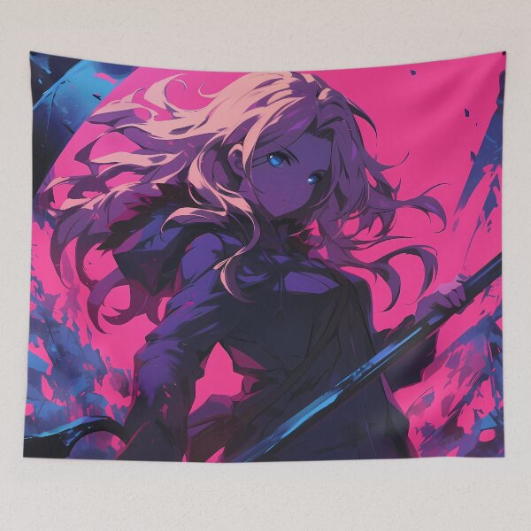 Item preview, Rachel Gardner Angels Of Death Anime Girl Pink Glow Dark Mystery designed and sold by Tokyonomad.