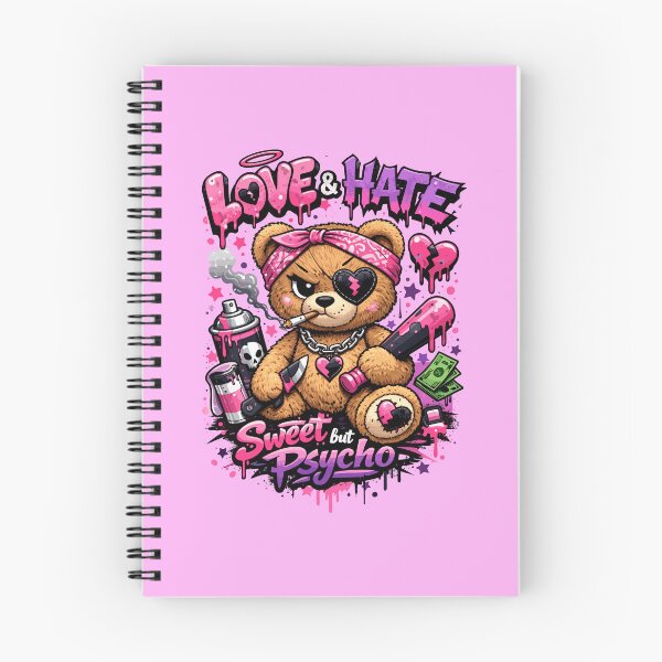 Item preview, Love & Hate Choose Your Side Teddy Bear Valentine's Day designed and sold by Sitchko.