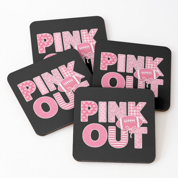 Item preview, Pink Out Football Fans designed and sold by aloha project.