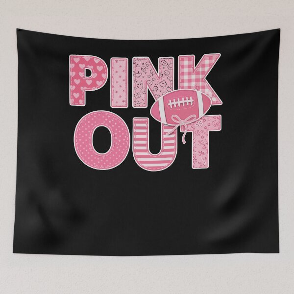 Item preview, Pink Out Football Fans designed and sold by aloha project.