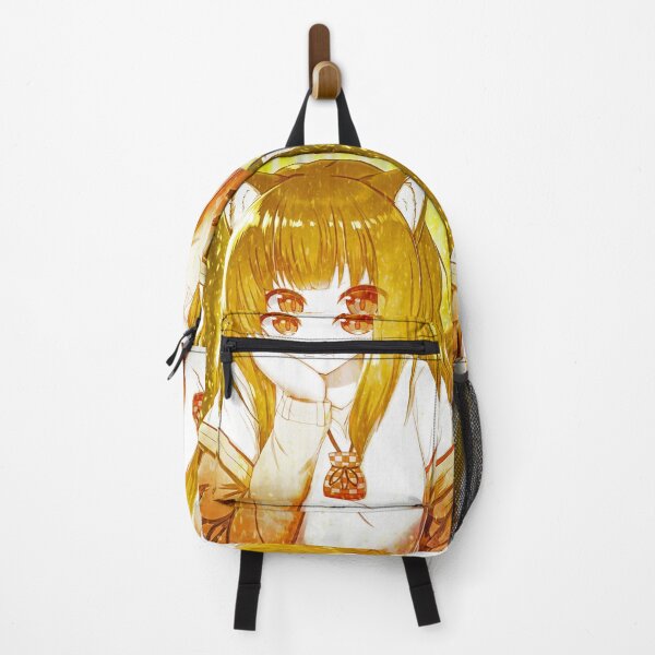 Item preview, Warm Golden Holo Spice Wolf Anime Glow Gentle Aura Fox Girl designed and sold by Tokyonomad.