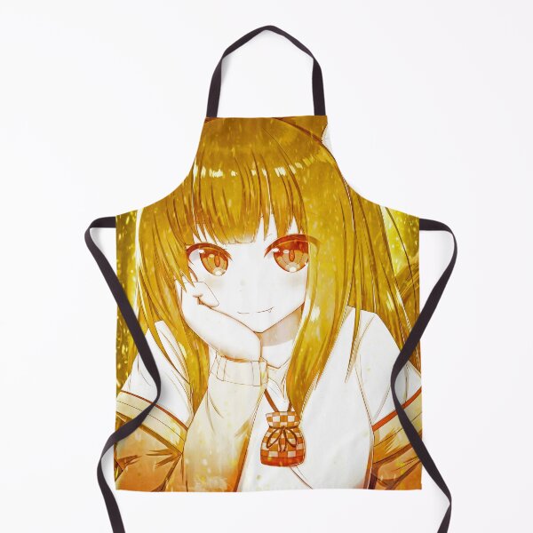 Item preview, Warm Golden Holo Spice Wolf Anime Glow Gentle Aura Fox Girl designed and sold by Tokyonomad.