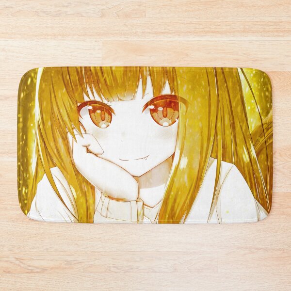 Item preview, Warm Golden Holo Spice Wolf Anime Glow Gentle Aura Fox Girl designed and sold by Tokyonomad.