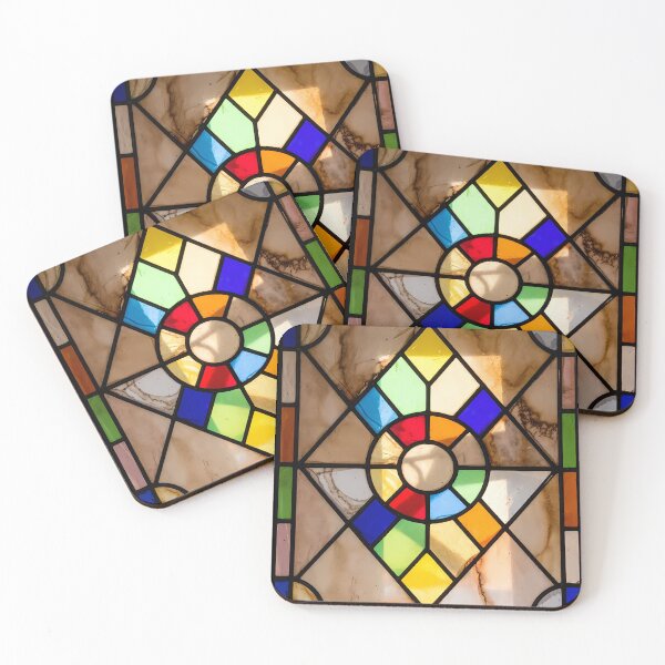 Item preview, Modern Colorful Stained Glass Texture (image size 7840x11680) designed and sold by Digital-Davinci.