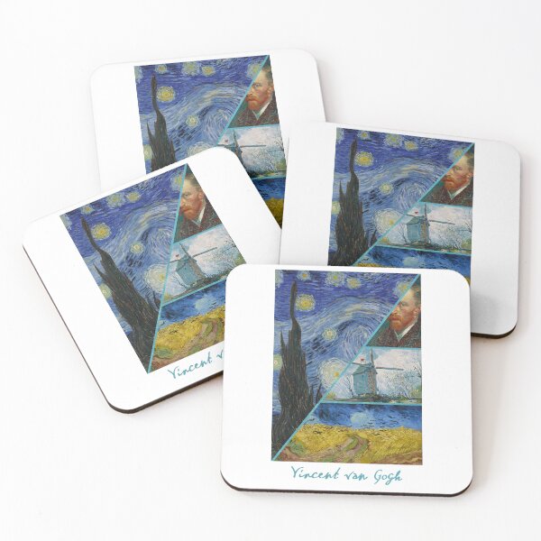 Item preview, Van Gogh Greatest Hits: Starry Night, Wheatfield and Windmill designed and sold by appratous.