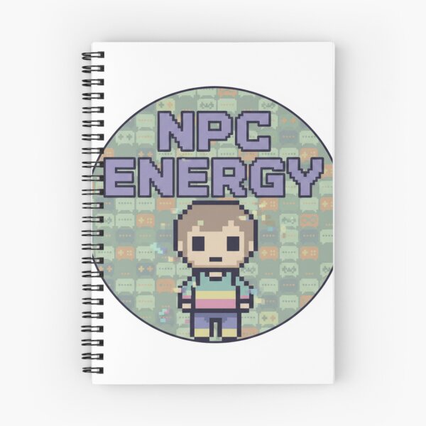 Item preview, NPC Energy Pixel Sticker – Viral Gen Z TikTok Meme Reloaded Amalgamation Grad Legacy designed and sold by Imaginarium of Chaos falcon88 .