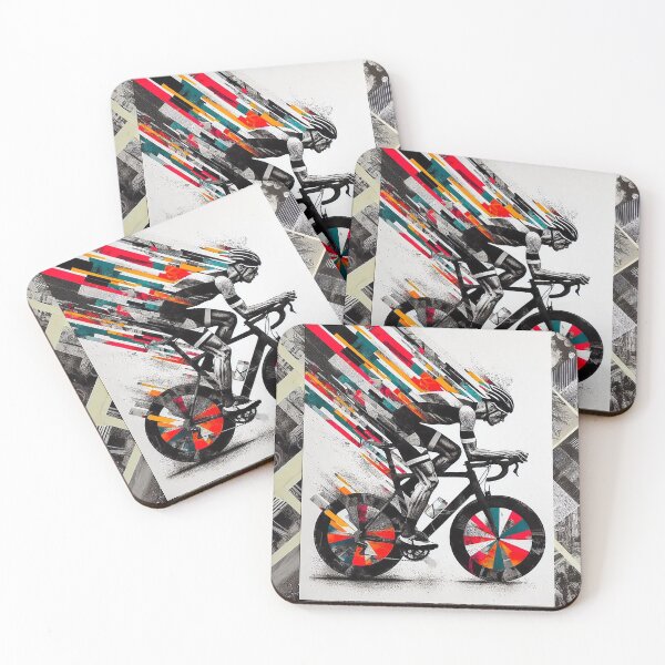 Item preview, Cyclist retro colors designed and sold by RICAMTP.