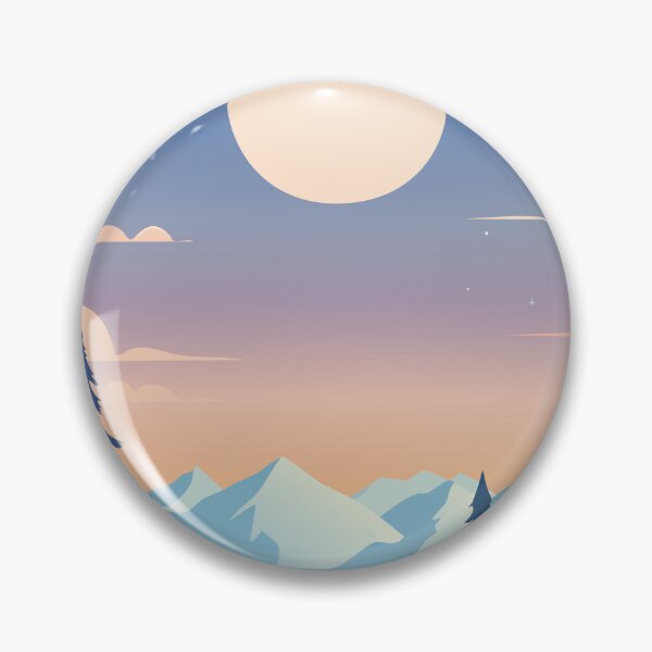 Item preview, Winter Snow Night Sky – Peaceful Cold Night Scenery designed and sold by LoriaTheFashion.