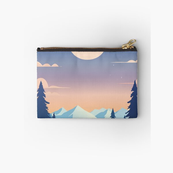 Item preview, Winter Snow Night Sky – Peaceful Cold Night Scenery designed and sold by LoriaTheFashion.