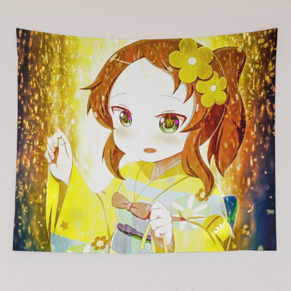 Item preview, Riko Saikawa Miss Kobayashi Dragon Maid Anime Cute Youthful Festival Glow designed and sold by Tokyonomad.