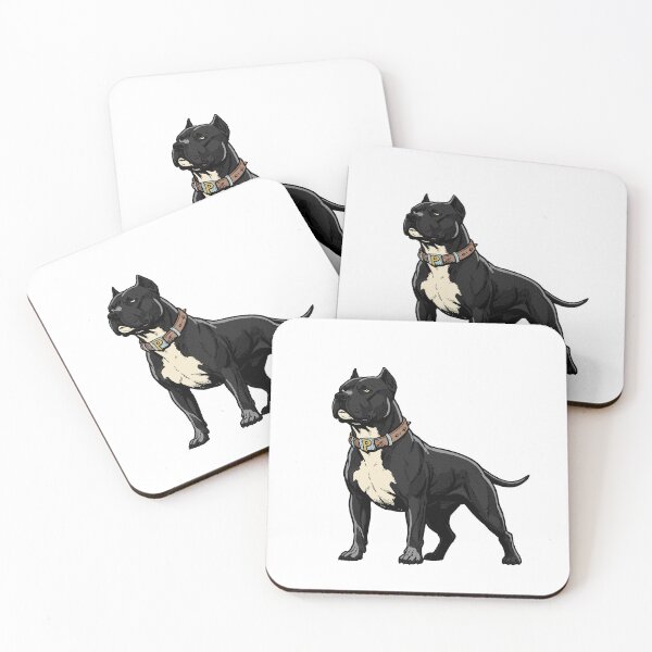 Item preview, Black Pitbull Comic Style designed and sold by Luan Huynh.
