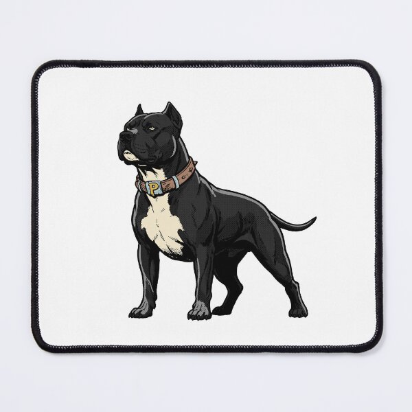 Item preview, Black Pitbull Comic Style designed and sold by Luan Huynh.