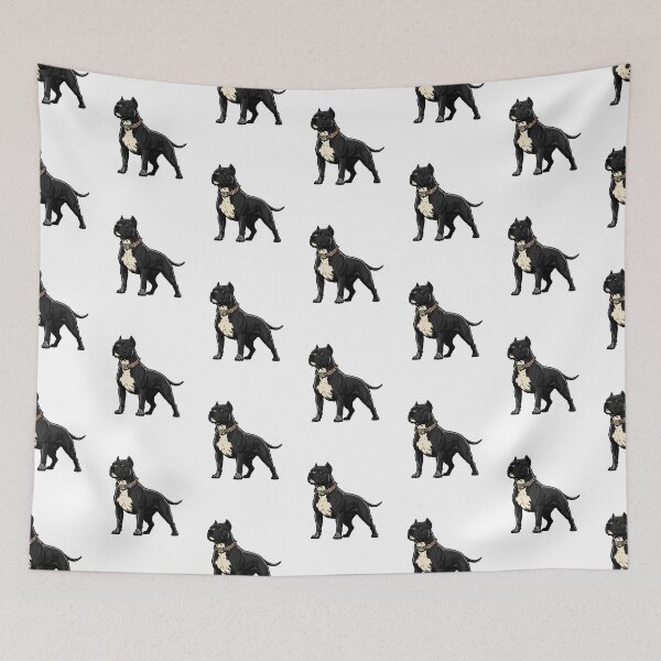 Item preview, Black Pitbull Comic Style designed and sold by Luan Huynh.