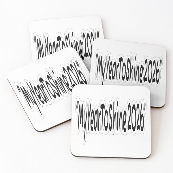 Item preview, My Year to Shine: 2026 - Minimalist Bold Typography designed and sold by Bloomelle✨.