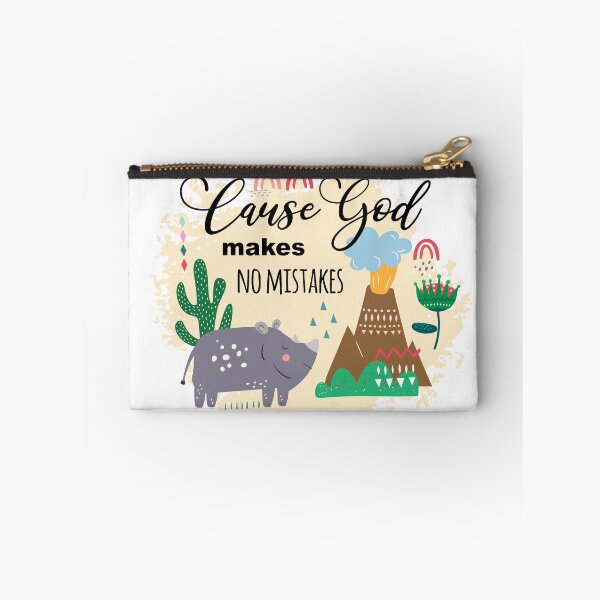 Item preview, Cause God makes-no mistakes, wisdom,  positive quote t-shirt print, sticker, decoration designed and sold by NatalkaP.