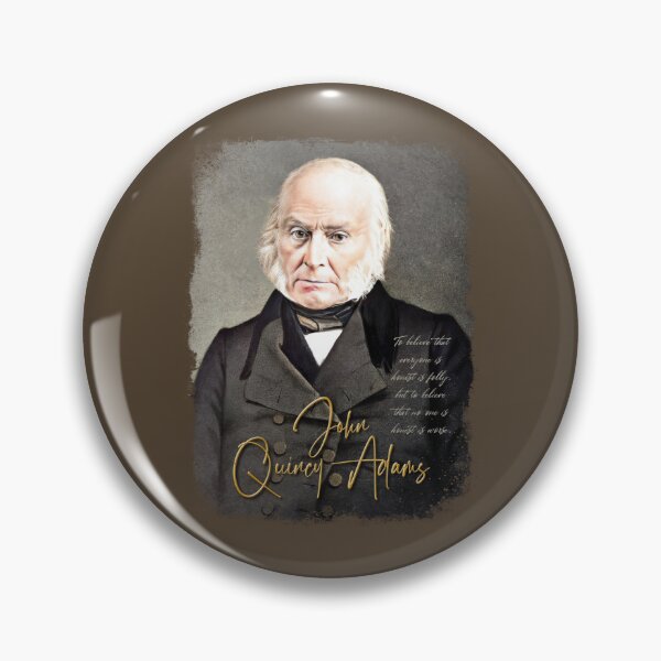 Item preview, John Quincy Adams designed and sold by Trexyca Artworks Store.